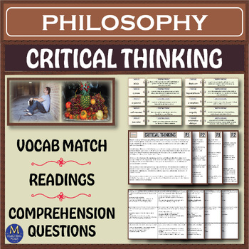 link between critical thinking and philosophy