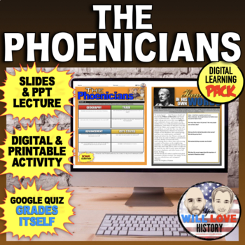 Preview of The Phoenicians | Ancient Civilizations | Digital Learning Pack