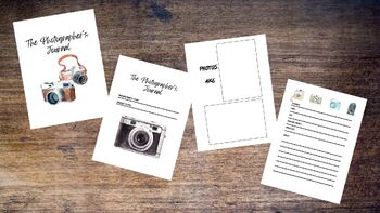 Preview of The Photographer's Journal Fillable Word Document