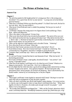 dorian gray essays grade 12