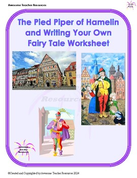 Preview of The Pied Piper of Hamelin and Writing Your Own Fairy Tale