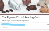 The Pigman by Paul Zindel Ch. 1-6 Questions Google Form