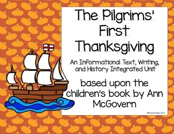 Preview of The Pilgrims' First Thanksgiving Unit