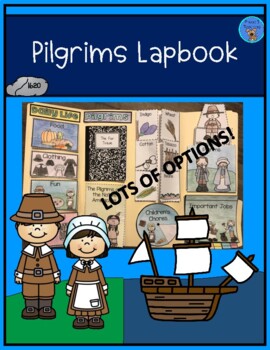 Preview of The Pilgrims Lapbook/Interactive Notebook