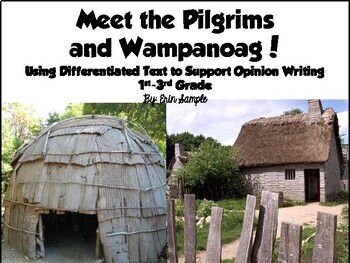 Preview of Meet the Pilgrims and Wampanoag!