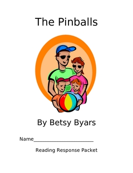 Preview of The Pinballs--Reading Response Packet