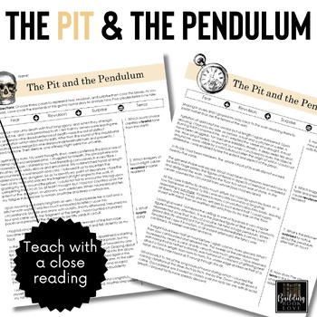 The Pit And The Pendulum Activities Informational Text By Building Book Love