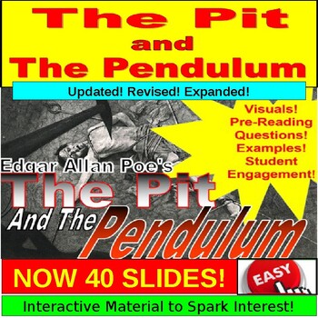Preview of The Pit and the Pendulum : PowerPoint, Google Slides
