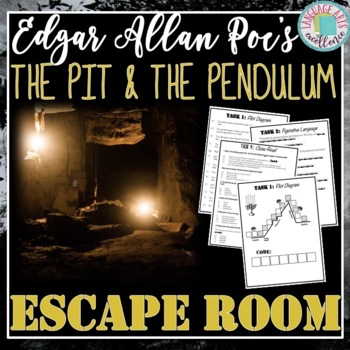 Preview of The Pit & the Pendulum ESCAPE ROOM