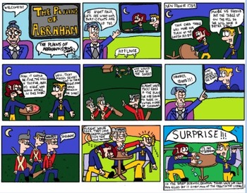 Canadian History Cartoon - The Plains of Abraham (Hunger Games Themed)