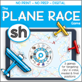 The Plane Race Game – SH – No Print No Prep Spinning Dice 