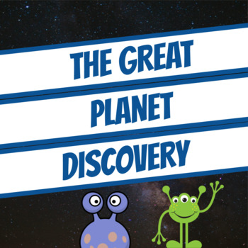 Preview of The Planet Discovery Math PBL Project - Area and Perimeter Project