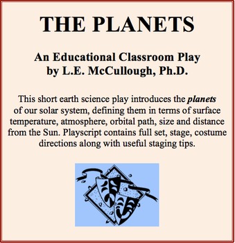 Preview of The Planets - An Earth Science Play