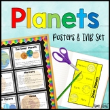 The Planets Posters and Interactive Notebook INB Set Anchor Chart