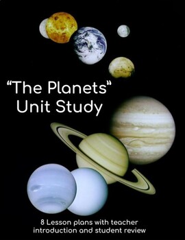 The Planets Unit Study by Ramsay Creative Studio | TpT