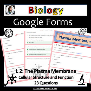 Preview of The Plasma Membrane | L2 | Cellular Structure and Function | Biology