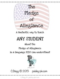 SOCIAL STUDIES: The Pledge of Allegiance Book for Kids