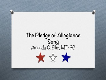 black pledge of allegiance song