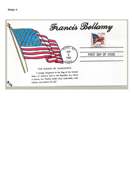 Preview of The Pledge of Allegiance Using First Day Covers