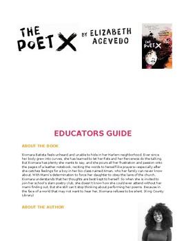 Preview of The Poet X - Educator Guide