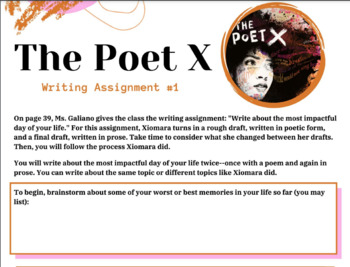 the poet x essay examples