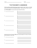 The Poisoners Handbook Question Sheet