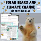 The Polar Bear And Climate Change -  No Prep Sub Plan