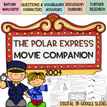 Preview of The Polar Express 2004 Movie Companion | Complete Activities Pack & Movie Guide