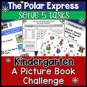 Preview of The Polar Express - A Picture Book Challenge for Kindergarten