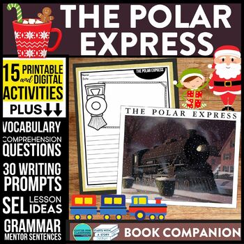 Preview of THE POLAR EXPRESS activities READING COMPREHENSION - Book Companion read aloud