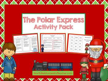 Preview of The Polar Express Activity Pack