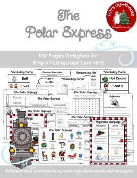 The Polar Express Christmas Writing Unit by Mili's Lighthouse | TPT