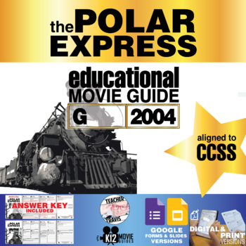 Preview of The Polar Express Movie Guide | Questions | Worksheet | Google Slides (G - 2004)