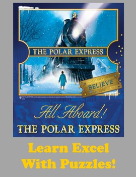 Preview of The Polar Express Puzzles in Microsoft Excel Digital