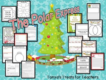 Preview of The Polar Express Theme Unit Pack