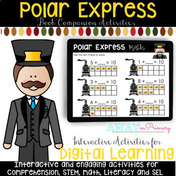 Preview of The Polar Express Themed Activities for K, 1st, 2nd Grade