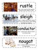 The Polar Express Vocabulary Cards