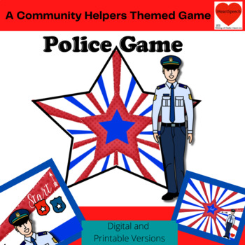 Preview of The Police Game - a simple board game (digital and printable versions!)