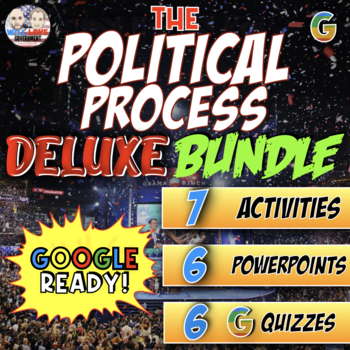 Preview of The Political Process | Digital Learning | Deluxe Bundle