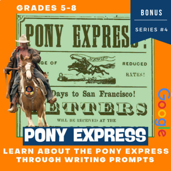 Preview of The Pony Express - FUN YouTube Activity from the Horses' POV Distance Learning