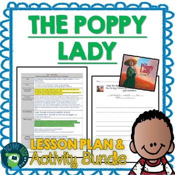 Preview of The Poppy Lady by Barbara Elizabeth Walsh Lesson Plan & Google Activities