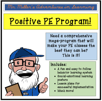 Preview of The Positive P.E. Behavior Program