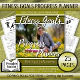 FITNESS GOALS PROGRESS PLANNER - Setting Up Success (25 pages)