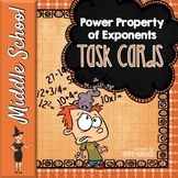The Power Property of Exponents - Task Cards