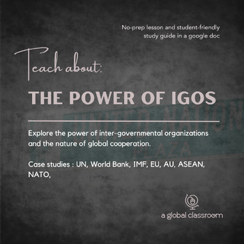 Preview of The Power of IGOs - IBDP Global Politics