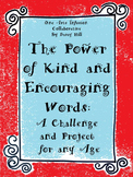 The Power of Kind and Encouraging Words: A Challenge and Project for any Age