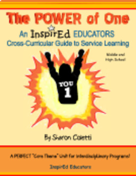 Preview of The Power of One: A Cross-Curricular Guide to Service Learning