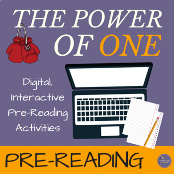 Preview of The Power of One Digital Anticipation Activities