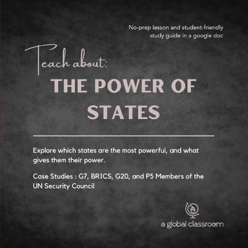 Preview of The Power of States - IBDP Global Politics