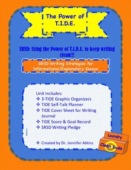Preview of The Power of TIDE:  SRSD Writing Unit for Informational/Explanatory Essays